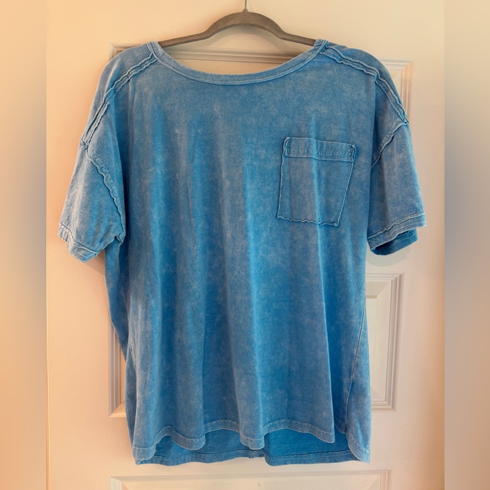 Zenana Acid Wash Tshirt